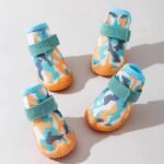Anti-Slip Adjustable Velcro Outdoor Dog Boots - Image 10