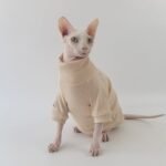 Cotton Solid Color Breathable Sphynx Cat Clothes - Image 2