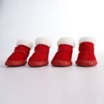 Anti-Slip Adjustable Velcro Waterproof Dog Boots