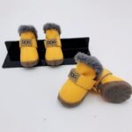 Cold-proof Adjustable Velcro Outdoor Dog Boots - Image 8