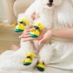Anti-Slip drawstring Outdoor Dog Boots - Image 6