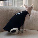 Cotton Print Breathable Sphynx Cat Clothes - Image 2