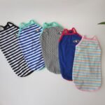 Cotton Stripes Lightweight Fabric Sphynx Cat Clothes - Image 6