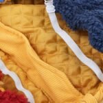 Fleece Dog Jacket | Warm Winter Dog Coat with Back Zipper, Color-Block Padded Pet Vest for Cold Weather - Image 13