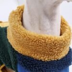 Fleece Dog Jacket | Warm Winter Dog Coat with Back Zipper, Color-Block Padded Pet Vest for Cold Weather - Image 8