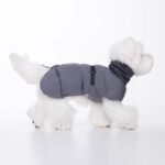 High Neck Dog Coat | Warm Padded Winter Jacket with Fleece Collar, Deep-Chest Fit for Medium Large Dogs - Image 4