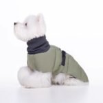 High Neck Dog Coat | Warm Padded Winter Jacket with Fleece Collar, Deep-Chest Fit for Medium Large Dogs - Image 6