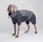Full-Body Dog Snowsuit | Winter Coat with Back Zipper & High Collar, Padded Fleece-Lined Body Warmer - Image 11