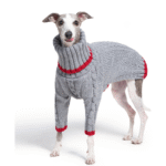 Cotton High Neck Knit Greyhound Clothes