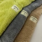 Double-faced Pile High Neck Four-legged jumpsuit Greyhound Clothes - Image 6