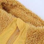 Fleece Dog Jacket | Warm Winter Dog Coat with Back Zipper, Color-Block Padded Pet Vest for Cold Weather - Image 9