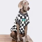 Checkered Fleece Vest - High-Warmth Pullover for Big Dogs & Fashionable Small Breeds - Image 5