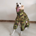 Cotton Snowsuits Camouflage Greyhound Clothes