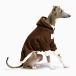 Fleece Color-block With hood Greyhound Clothes - Image 6