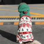 Holiday Fleece Jumpsuit - Festive Christmas Pajamas & Base Layer for All Dog Sizes - Image 9