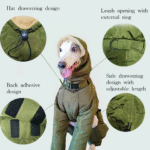 Cotton Pullover design Windproof Greyhound Clothes - Image 7