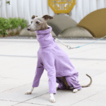 Cotton Sighthound Pajamas - High-Neck Base Layer for Whippets & Italian Greyhounds