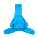 Cozy Solid Fleece Jumpsuit - High-Neck Thermal Base Layer for Whippets & Italian Greyhounds - Image 10