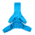 Cozy Solid Fleece Jumpsuit - High-Neck Thermal Base Layer for Whippets & Italian Greyhounds - Image 11
