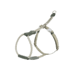 Round Rope Dog Harness | Lightweight Adjustable Y-Harness with Padded Chest & Secure Lock Buckle