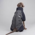 Full-Body Dog Snowsuit | Winter Coat with Back Zipper & High Collar, Padded Fleece-Lined Body Warmer - Image 10