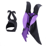 Witch Devil Horn Pet Costume Set - Dog Halloween Cape & Headband for Whippets & Cats - Image 6