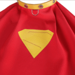 Red Superhero Dog Cape - Adjustable Costume Poncho for Small to Large Pets - Image 4
