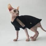 Cotton Modal Cat T-Shirt - Lightweight Base Layer Shirt for Hairless Sphynx Devon Cats
