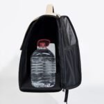 Lightweight Pet Backpack | Spacious Carrier for Large Cats & Small Dogs, Waterproof Oxford with Anti-Theft Zippers & Ventilated Mesh - Image 17