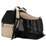 Lightweight Pet Backpack | Spacious Carrier for Large Cats & Small Dogs, Waterproof Oxford with Anti-Theft Zippers & Ventilated Mesh - Image 7