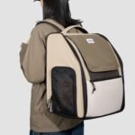 Lightweight Pet Backpack | Spacious Carrier for Large Cats & Small Dogs, Waterproof Oxford with Anti-Theft Zippers & Ventilated Mesh - Image 2
