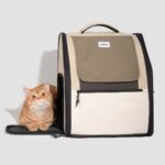 Lightweight Pet Backpack | Spacious Carrier for Large Cats & Small Dogs, Waterproof Oxford with Anti-Theft Zippers & Ventilated Mesh - Image 12