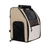 Lightweight Pet Backpack | Spacious Carrier for Large Cats & Small Dogs, Waterproof Oxford with Anti-Theft Zippers & Ventilated Mesh - Image 18